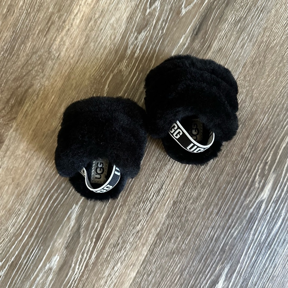 Ugg Fluff Yeah Slide Slingback Slipper size Newborn